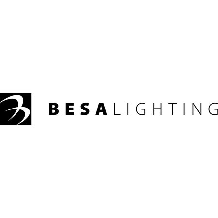Besa Lighting Costaluz, 3513 Series Wall Sconce, Black/Smoke Bubble, Finish, 1x75W Incandescent 351399-POST